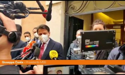 Conte "Diciamo s&igrave; a Draghi, ma al Governo"