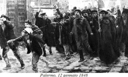 12 Gennaio, anniversario della rivoluzione siciliana del 1848