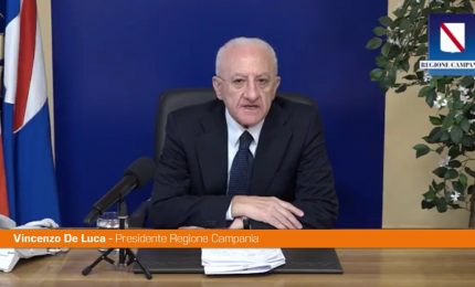 De Luca "La Regione Campania pagher&agrave; cure a bimba irachena"