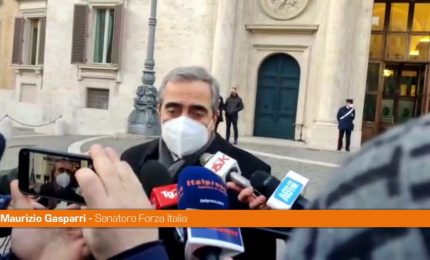 Gasparri "Mattarella ha difeso la centralit&agrave; del Parlamento"