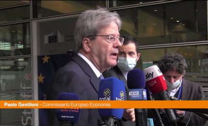 Gentiloni "L'Italia sta tornando ai livelli di crescita pre-Covid"