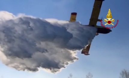 Incendi, Varese: ancora focol&ograve;ai residui su Monte Morone