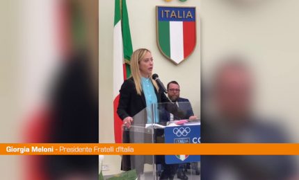 Covid, Meloni: "Miope aver penalizzato le attivit&agrave; sportive"