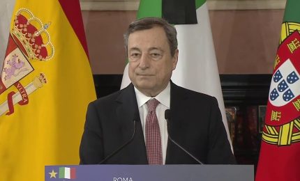 Draghi "La sfida pi&ugrave; urgente &egrave; quella dell'energia"