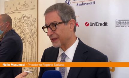 Musumeci "Cresce all'estero la credibilit&agrave; della Sicilia"