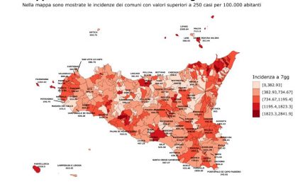 In Sicilia in lieve aumento i positivi al Covid, crescono le prime dosi del vaccino
