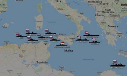 Il Mediterraneo tra terremoti, mare che si ritira, petroliere che affondano, guerre ai satelliti. E un sottomarino inglese che...