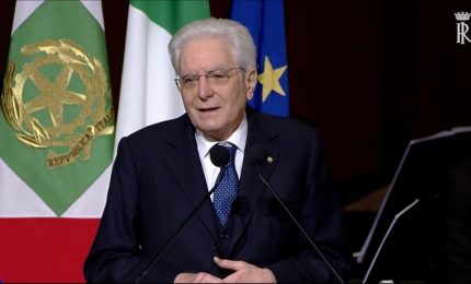 Mattarella "Fondamentale avere organi di stampa indipendenti"