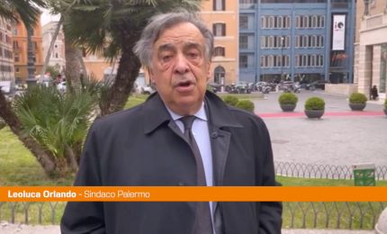 Vertenza Covisian, Leoluca Orlando "Assenza Ita &egrave; una provocazione"