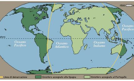 Trattato di Tordesillas del 1494 (ancora in vigore, o quasi) e le (possibili) controversie per lo spazio  extraterrestre. E gli UFO?