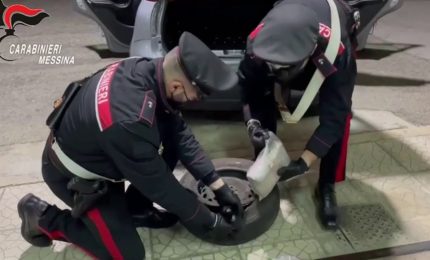In auto con 3,5 kg di cocaina, tre calabresi arrestate a Messina
