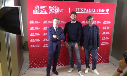 Banca Generali presenta il progetto "It's Padel Time"