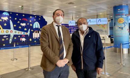 Covid, chiude l&rsquo;area tamponi all&rsquo;aeroporto di Palermo