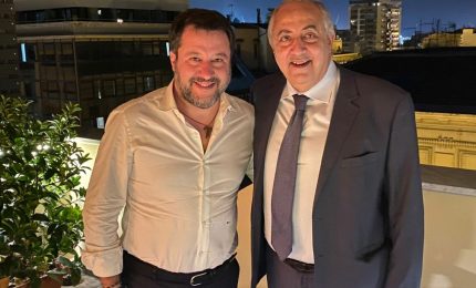 Elezioni Palermo, Salvini incontra Lagalla &ldquo;Futuro sindaco della citt&agrave;&rdquo;