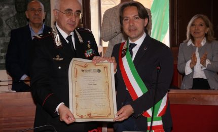 Noto, cittadinanza onoraria al Comandante Legione Carabinieri Sicilia