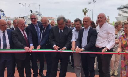 A Palermo La Rosa dei Venti  realizzata dai maestri artigiani