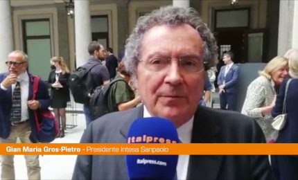 Gros-Pietro "Italia ha persone e risorse per risolvere suoi problemi"