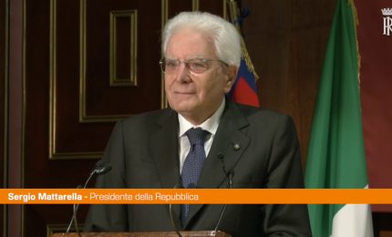 Mattarella agli studenti "L'antidoto alla superbia &egrave; la cultura"
