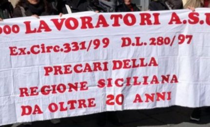 Ugl, Cobas-Codir, Confintesa e Usb lo sanno che la legge regionale sulla stabilizzazione dei precari Asu è stata impugnata?