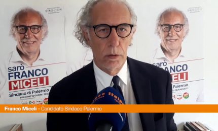 Comunali Palermo, Miceli "Nei primi 100 giorni cimiteri e rifiuti"