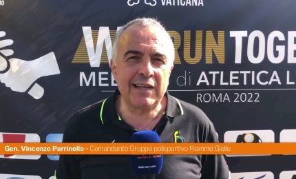 We Run Together, Parrinello "Sport &egrave; amicizia e solidariet&agrave;"