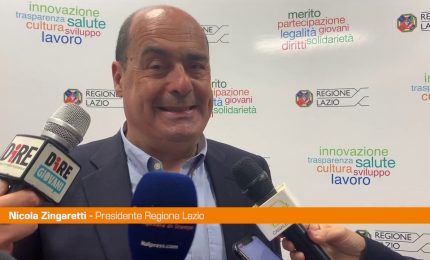 Mafia, Zingaretti "La consapevolezza dei giovani &egrave; confortante"