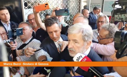 Bucci "Ringrazio i genovesi, sar&ograve; il sindaco di tutti"