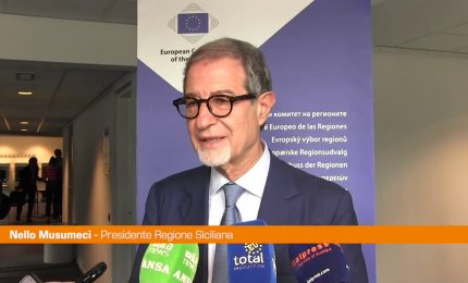 Musumeci "Governo e Commissione Ue affrontino il tema dell'insularit&agrave;"