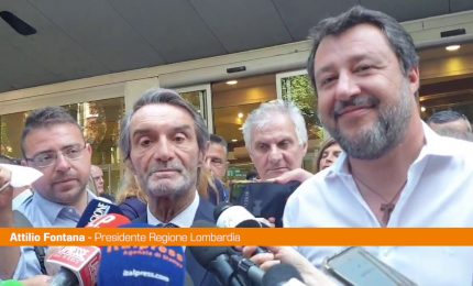 Fontana "Mia ricandidatura? L'importante &egrave; che il centrodestra vinca"