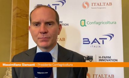 Siccit&agrave;, Giansanti "Prolungare credito d'imposta per gli agricoltori"