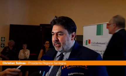 Solinas "La Sardegna &egrave; gi&agrave; al lavoro per rimuovere gap infrastrutture"