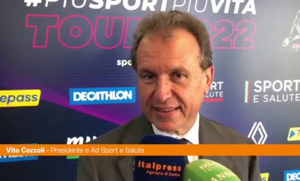 Sport e Salute in tour, Cozzoli "Scommettiamo sul territorio"