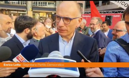 Letta "Tutti uniti con il governo o faremo regalo a Putin"