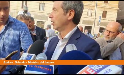 Orlando "Intervento sui salari va fatto il prima possibile"