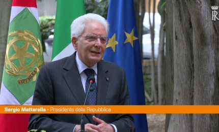 Mattarella "Il traffico di droga &egrave; ignobile attivit&agrave;"