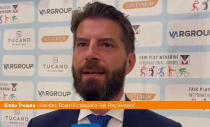 Troiano "Con pi&ugrave; fair play ci sarebbero meno guerre"