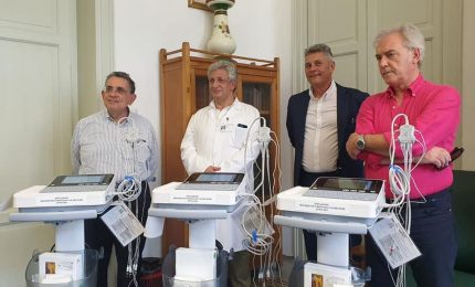 Tre elettrocardiografi donati all’ospedale pediatrico Di Cristina a Palermo