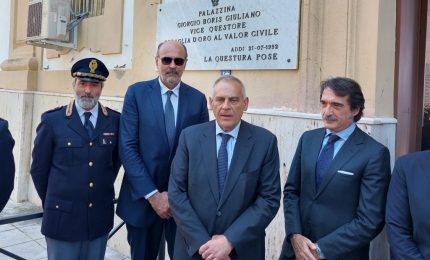 “Percorso della memoria”, il capo della Polizia Giannini a Palermo