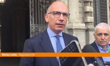 Letta "Serve un confronto con Draghi in Parlamento"
