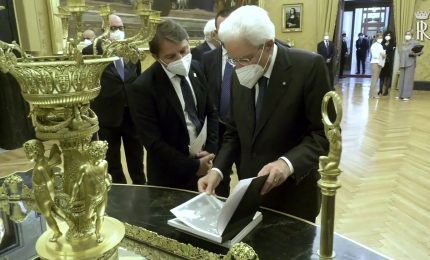 Mattarella alla presentazione del Rapporto annuale dell&rsquo;Inps