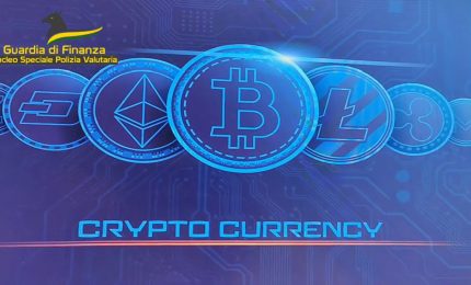 Evasione fiscale, Gdf scopre 10 mln riciclati in criptovalute
