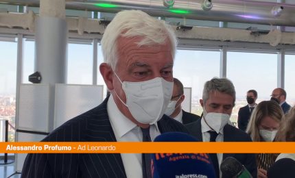 Leonardo, Profumo "Sostenibilit&agrave; fondamentale per la conoscenza"