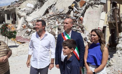 Matteo Salvini a Ravanusa, Tardino &ldquo;Lieta che abbia omaggiato vittime&rdquo;