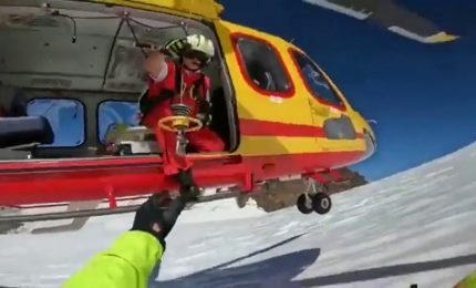 Recuperati due alpinisti sul Monte Polluce in Valle d'Aosta