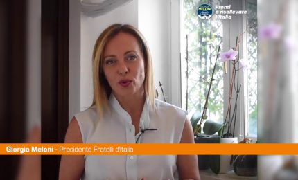 Meloni "La casa &egrave; un bene primario degli italiani, la tuteleremo"