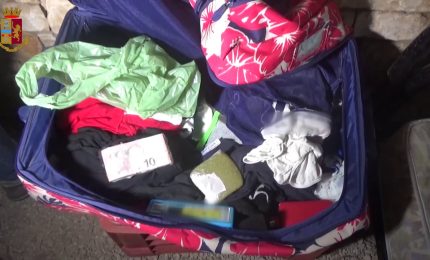 Laboratorio in Puglia con 900 chili di marijuana, due arresti