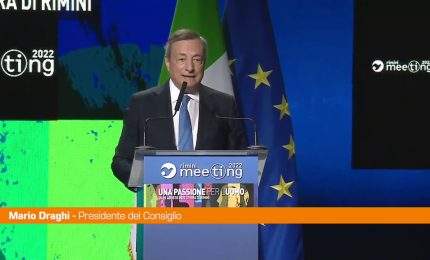 Draghi "Sovranit&agrave; vuol dire anche liberarsi da dipendenza energetica"