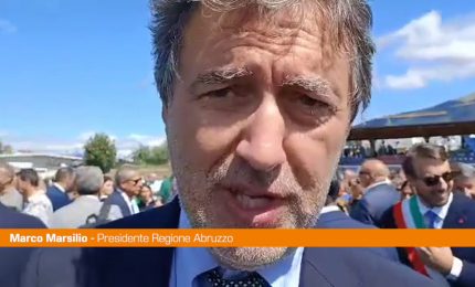Sisma, Marsilio "Impegno forte delle istituzioni per la ricostruzione"