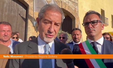 Musumeci a Valderice "Fatto tutto ci&ograve; che abbiamo detto"