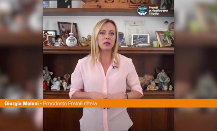 Meloni "Serve rivoluzione copernicana nel rapporto Stato-imprese"
